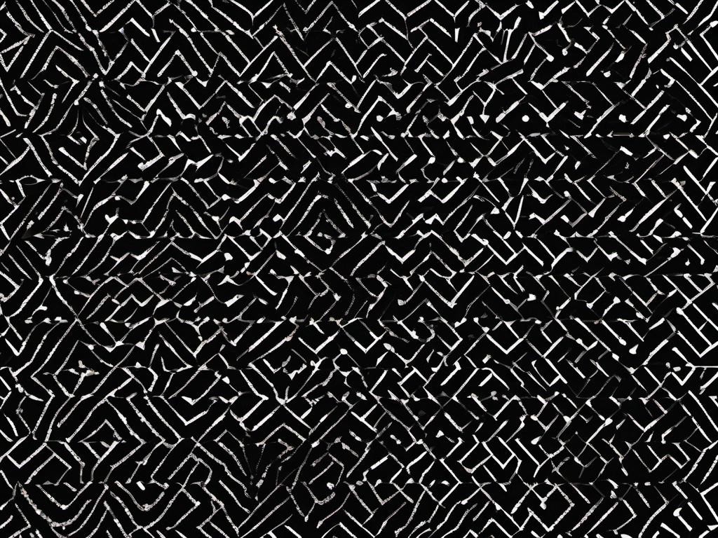 Wallpaper Glitter Black  