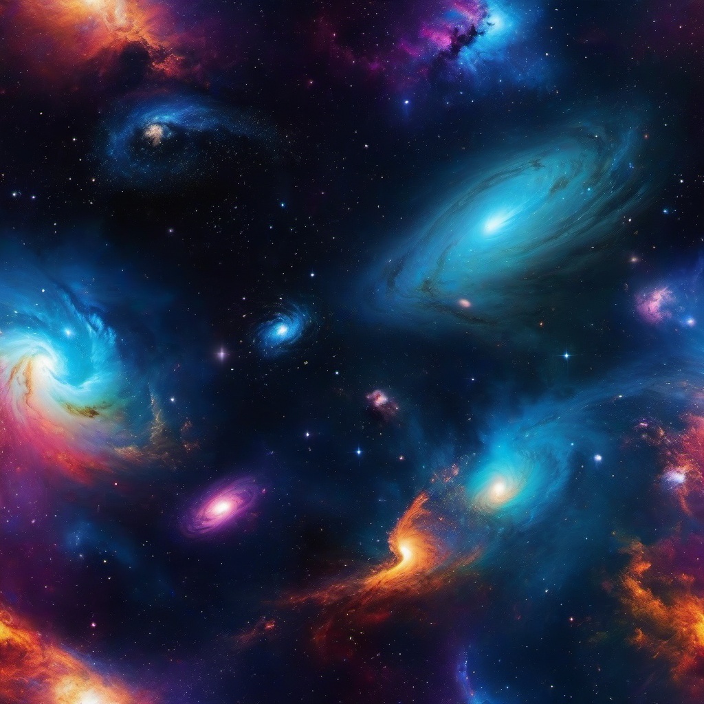 Galaxy Wallpaper - Stunning Galaxies and Nebulas in the Cosmos wallpaper splash art, vibrant colors, intricate patterns