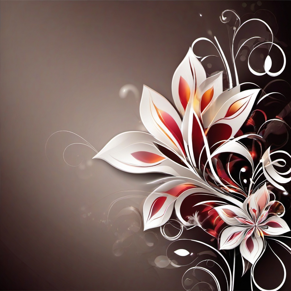 Abstract Background Wallpaper - abstract floral background  