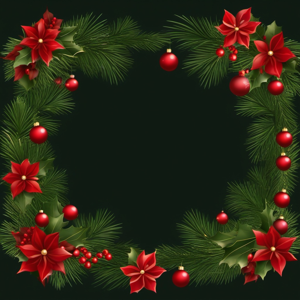 Christmas Border  clipart