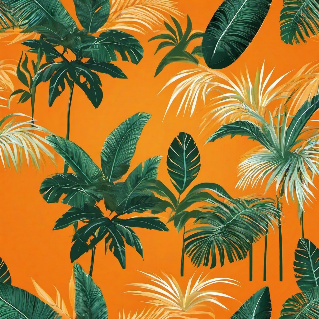 Orange Background Wallpaper - orange tropical background  