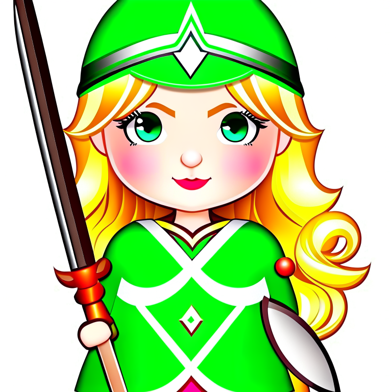 elf clipart - eowyn, a brave and resilient elven warrior. 