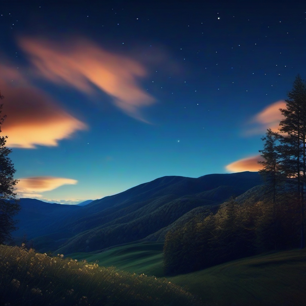 Sky Background Wallpaper - blue sky night wallpaper  