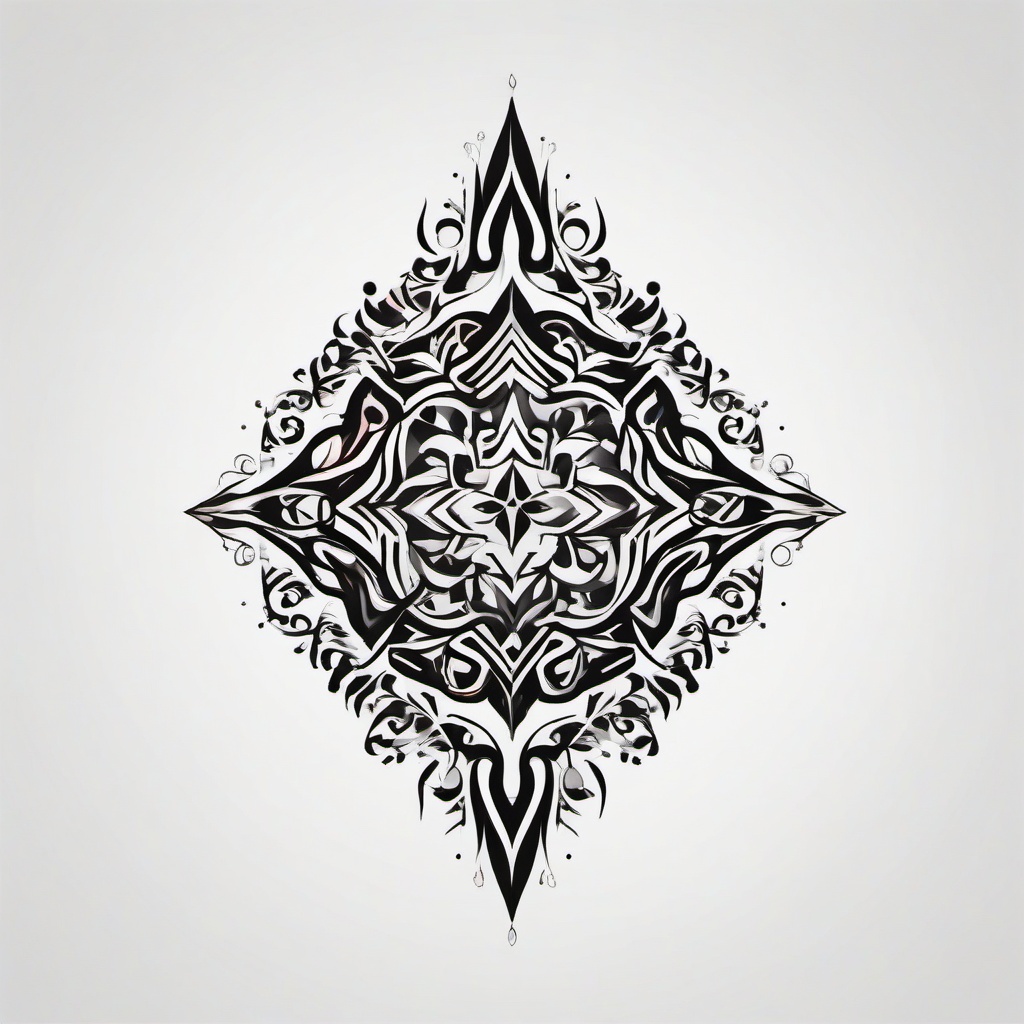 italian tribal tattoo designs  simple color tattoo,minimal,white background