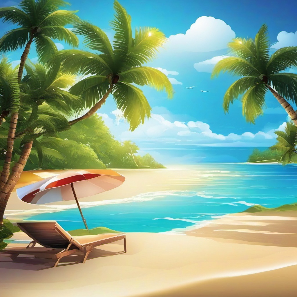 Beach Background Wallpaper - bright beach background  