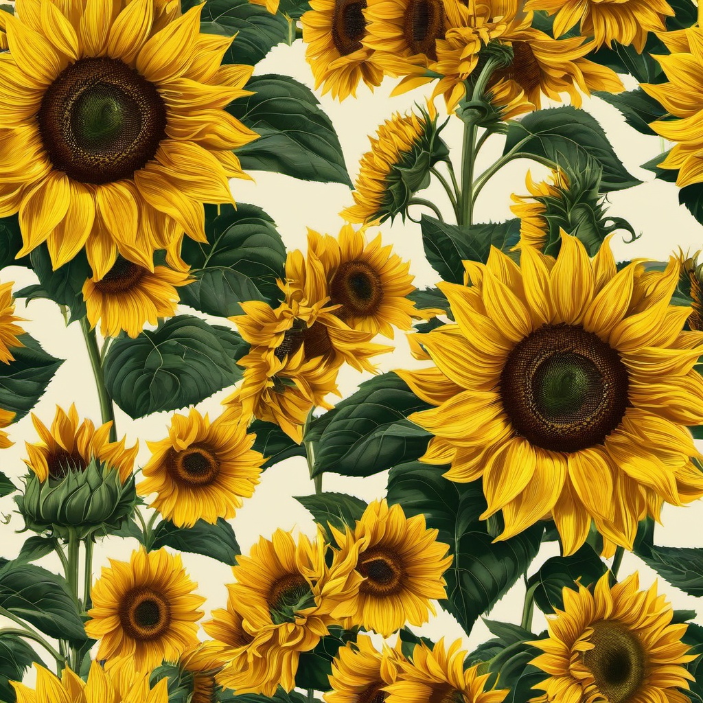 Sunflower Background Wallpaper - zoom background sunflowers  