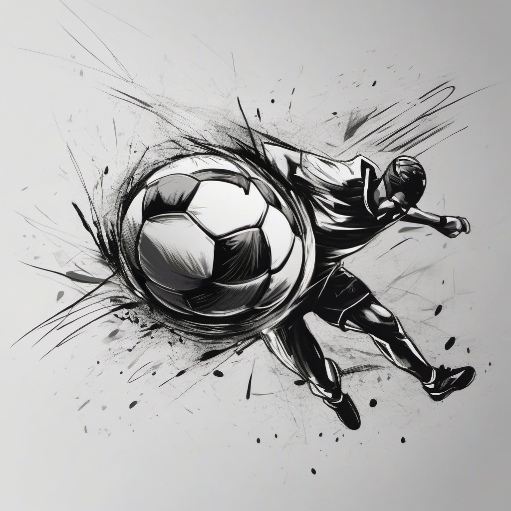 drawing of sports  minimal rough scribbles,doodles,black and white