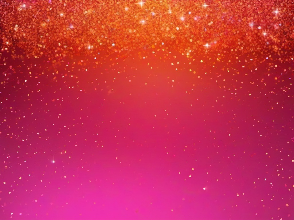 Pink And Orange Glitter Background  