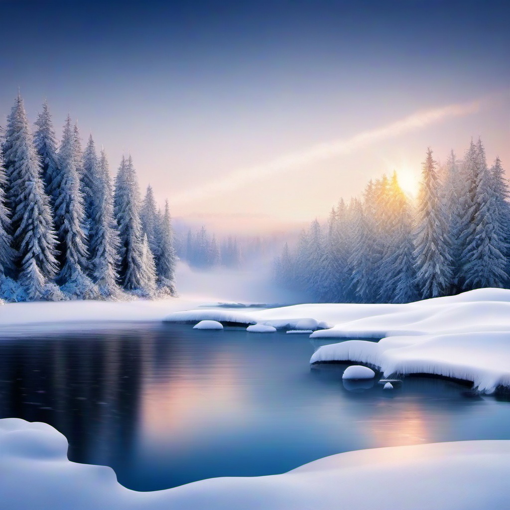 Winter background wallpaper - winter holiday wallpaper  