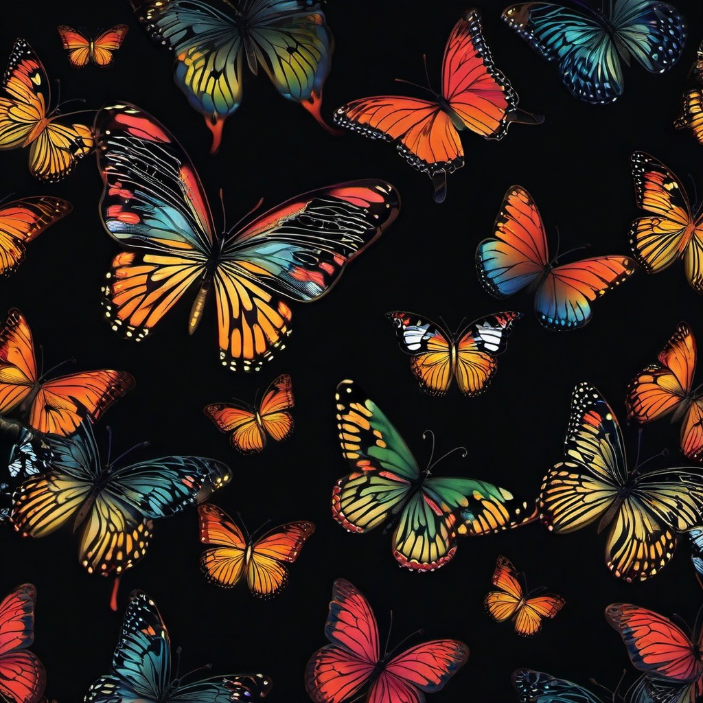 Butterfly Background Wallpaper - butterfly background dark  