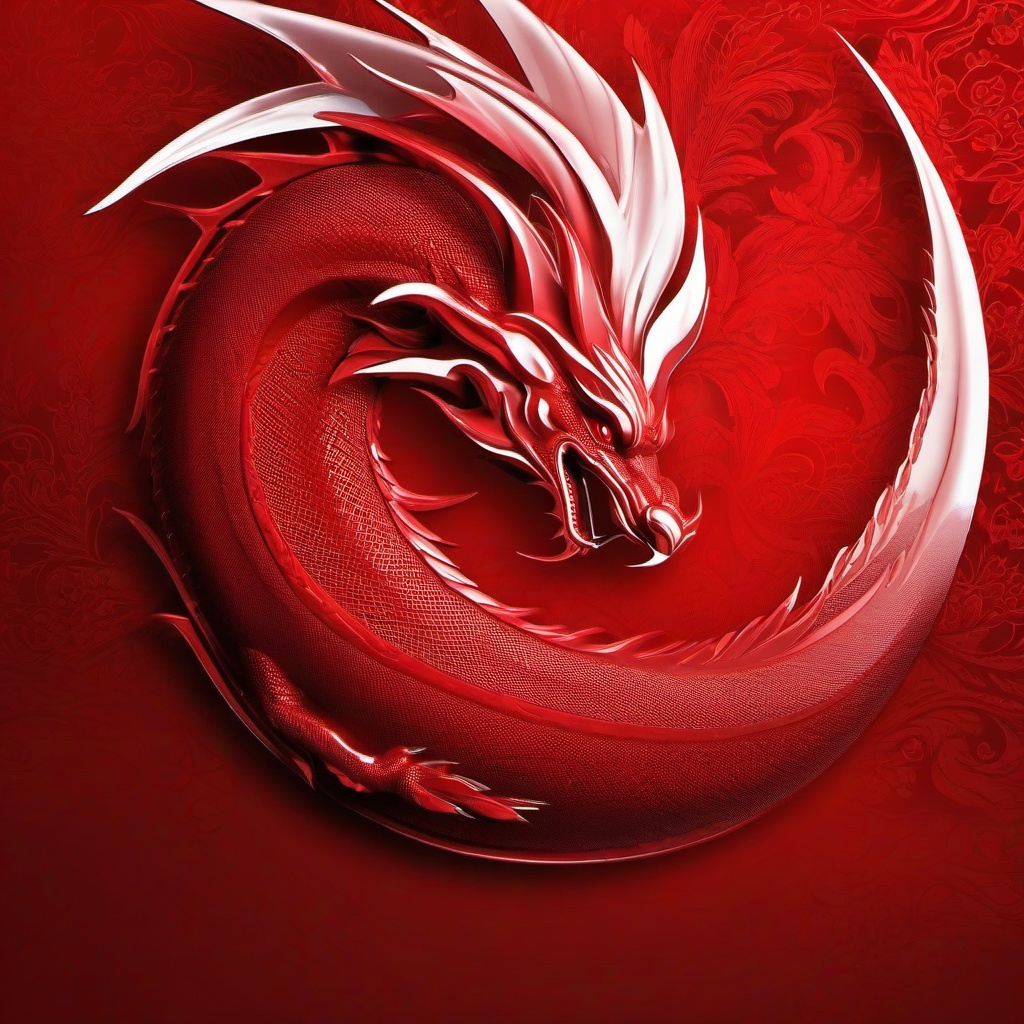 Red Background Wallpaper - red dragon background  