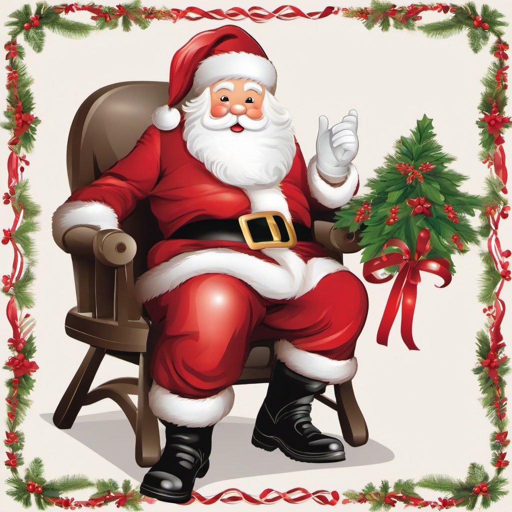 Santa  clipart