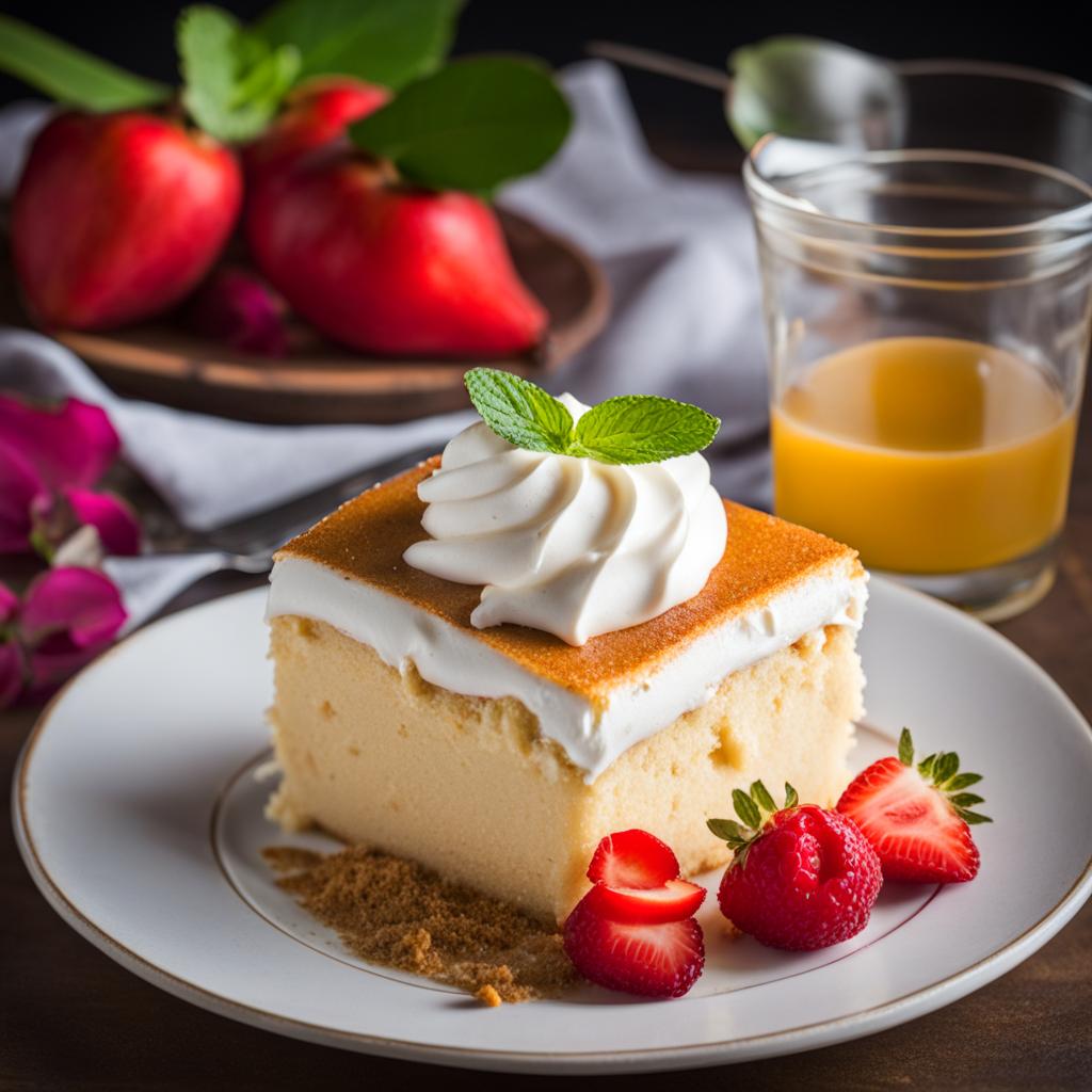 peruvian tres leches cake, relished at a lively peruvian dance performance. 