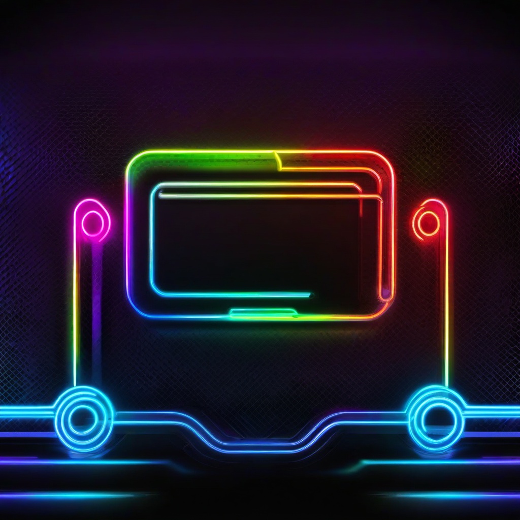 Neon Background Wallpaper - neon icon wallpaper  