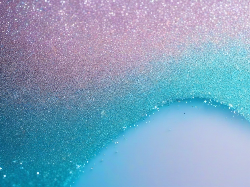 Pastel Blue Glitter Background  