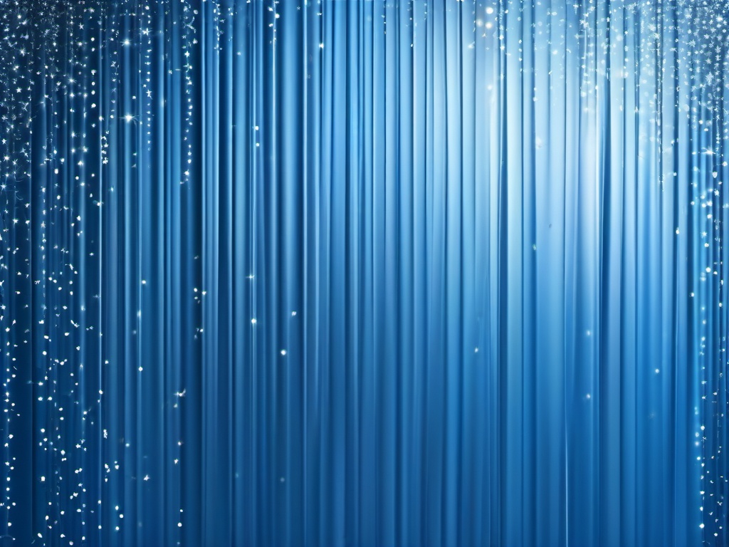 Blue Background With Sparkles  