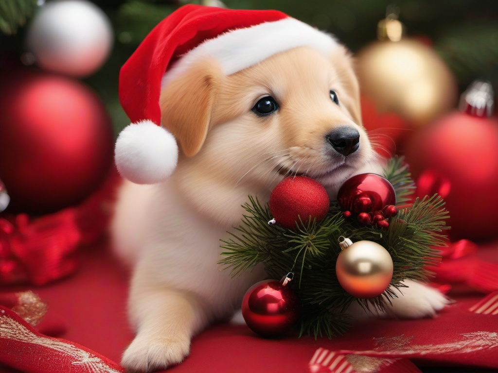 Animal Christmas Backgrounds  