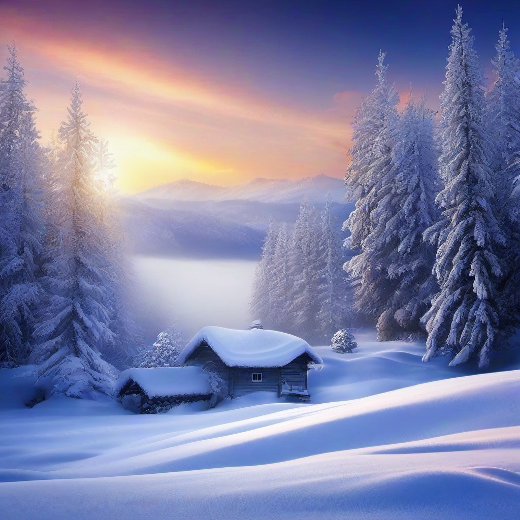 Winter background wallpaper - snow land wallpaper  