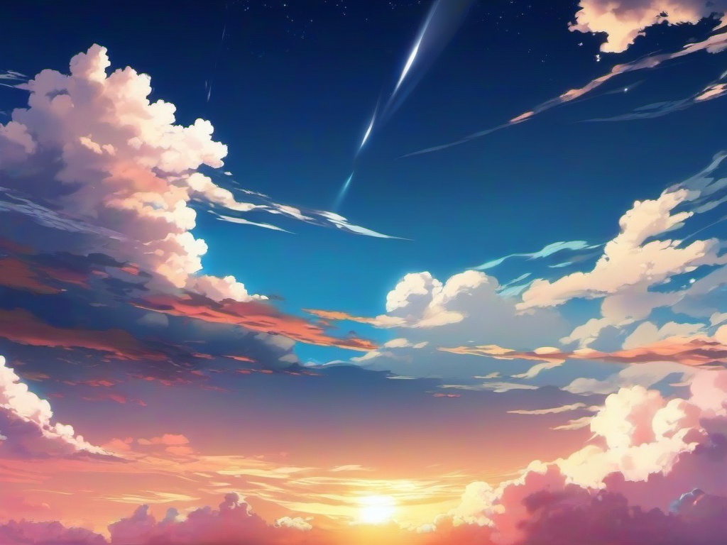 Anime Sky Wallpaper  ,desktop background wallpaper