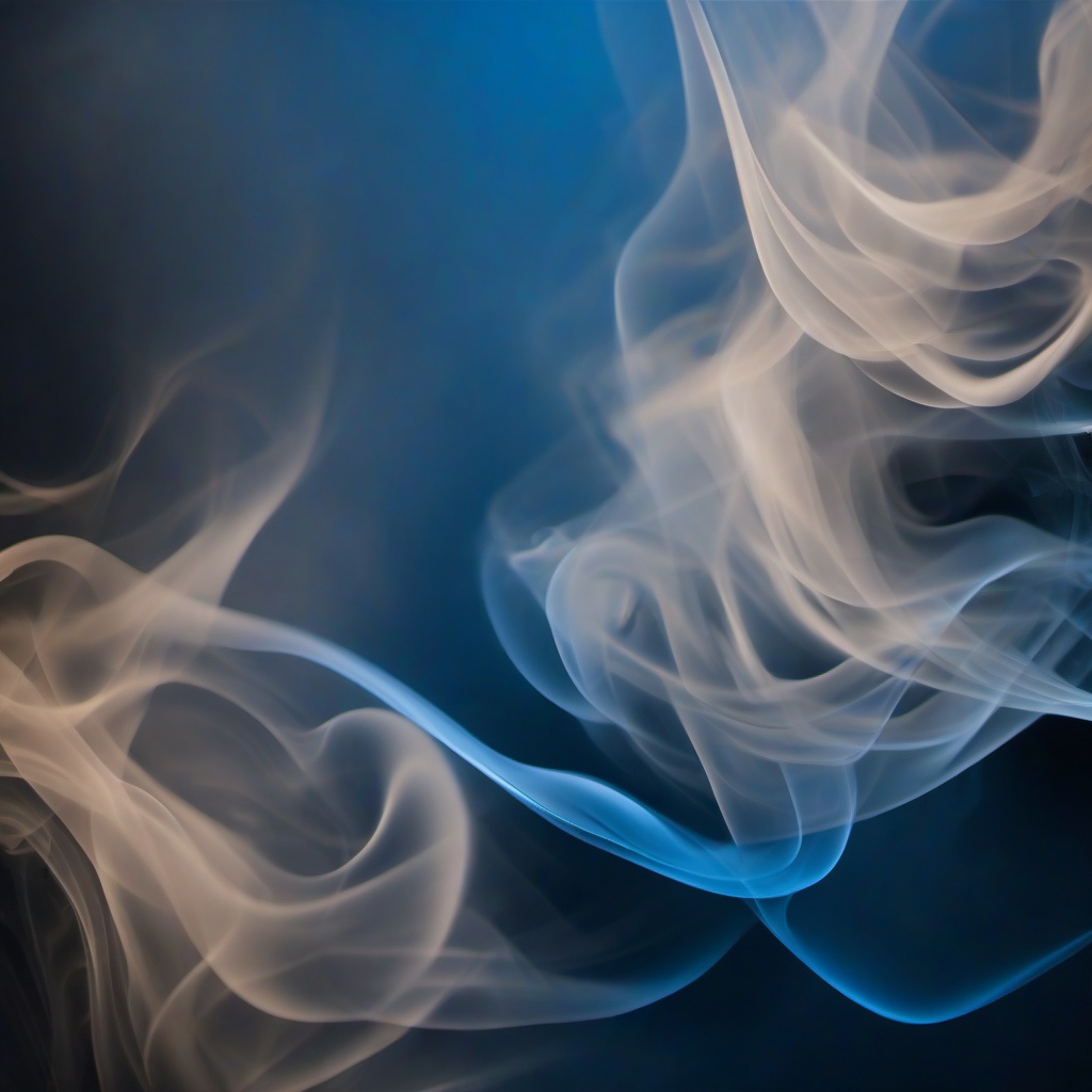 Smoke Background - smoky blue background  