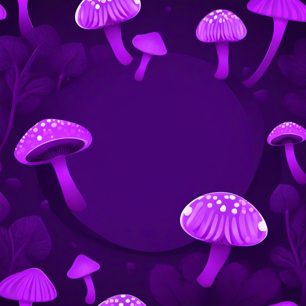 Purple Background Wallpaper - purple mushroom wallpaper  