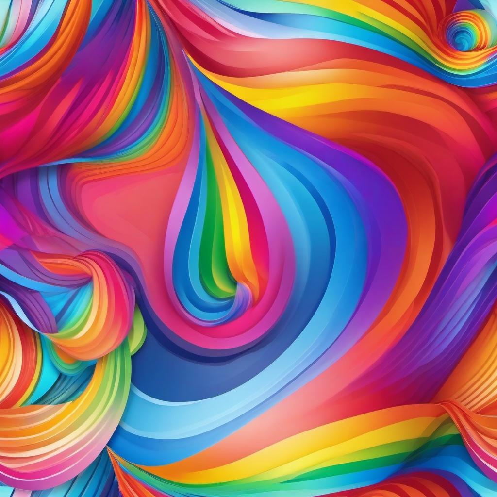 Rainbow Background - Vibrant Pride Parade  wallpaper style, intricate details, patterns, splash art, light colors