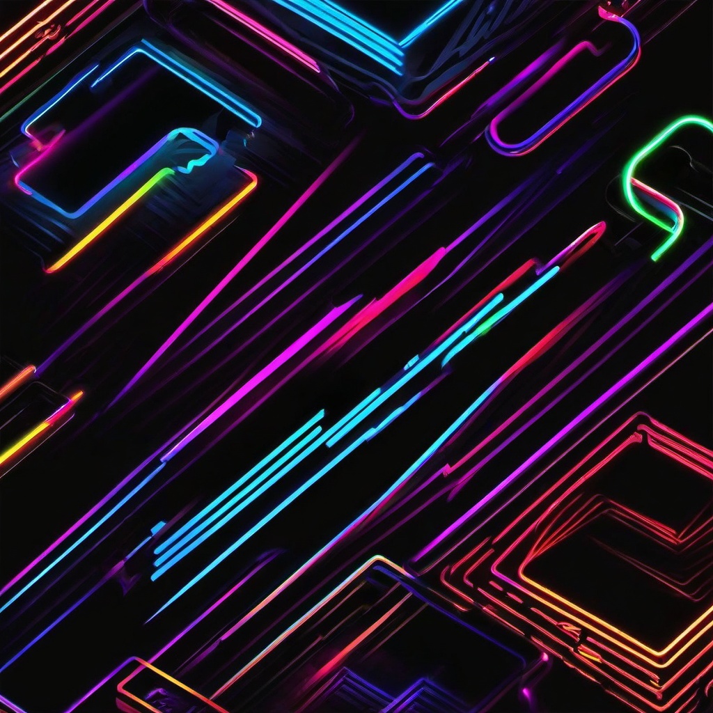 Neon Background Wallpaper - neon phone wallpaper  