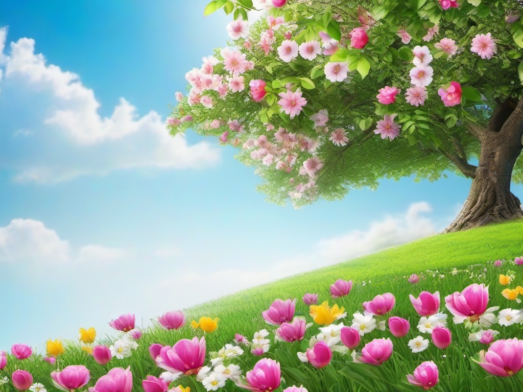 spring background zoom  ,background wallpaper