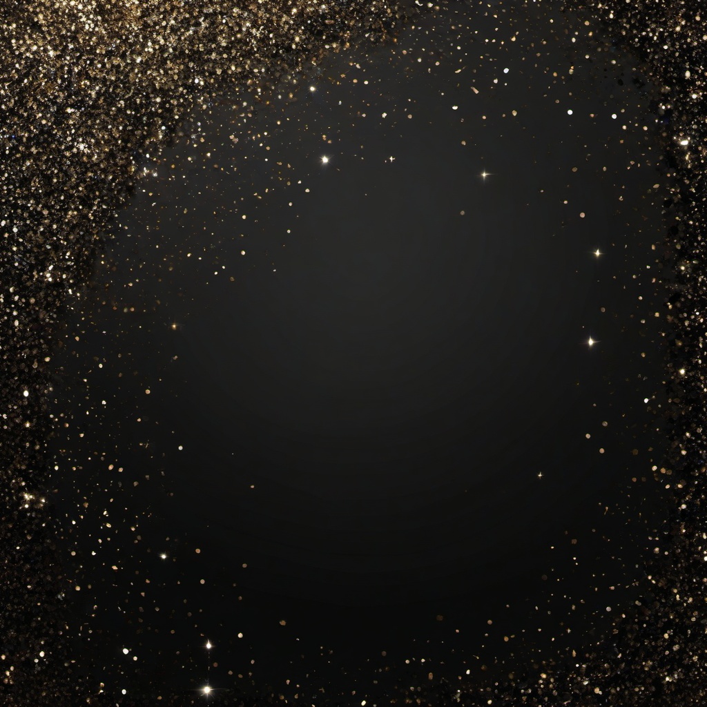 Glitter background - black glitter transparent background  