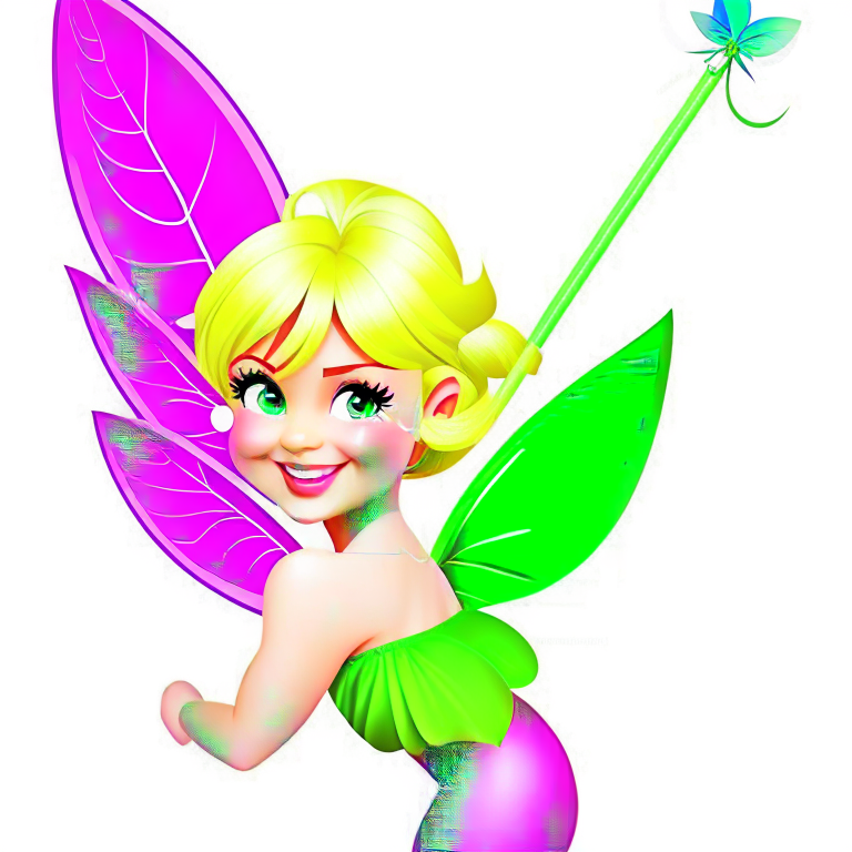 fairy clipart - tinkerbell, a whimsical and mischievous fairy. 