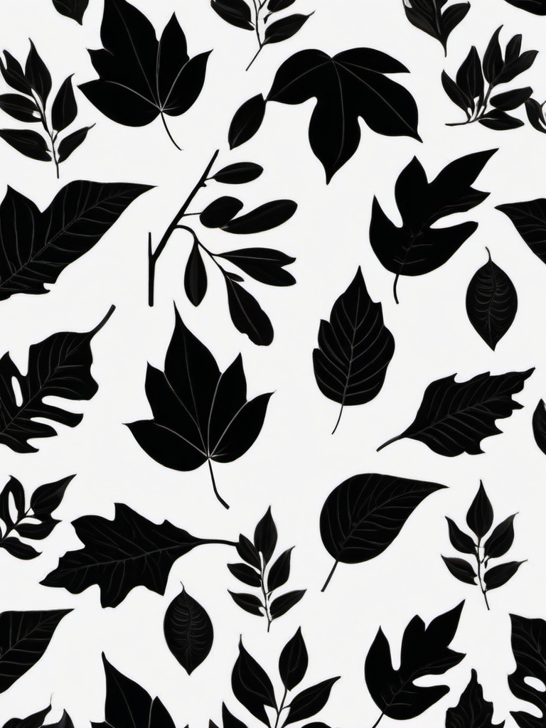 Black Leaf Wallpaper  ,mobile iphone background wallpaper