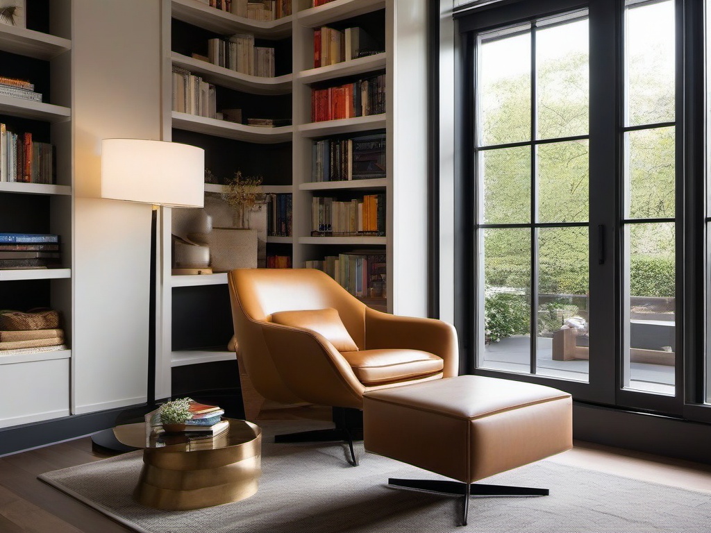 In The Reading Nook Urban Modern Interior Design