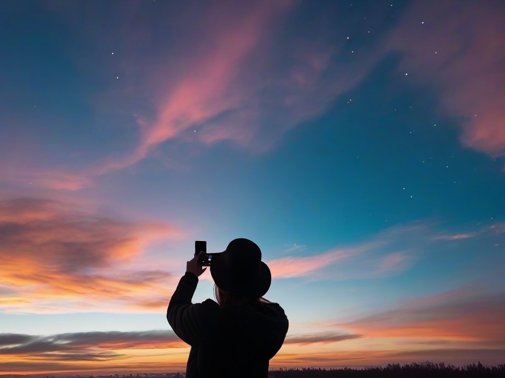 Sky Background Selfie  ,desktop background wallpaper