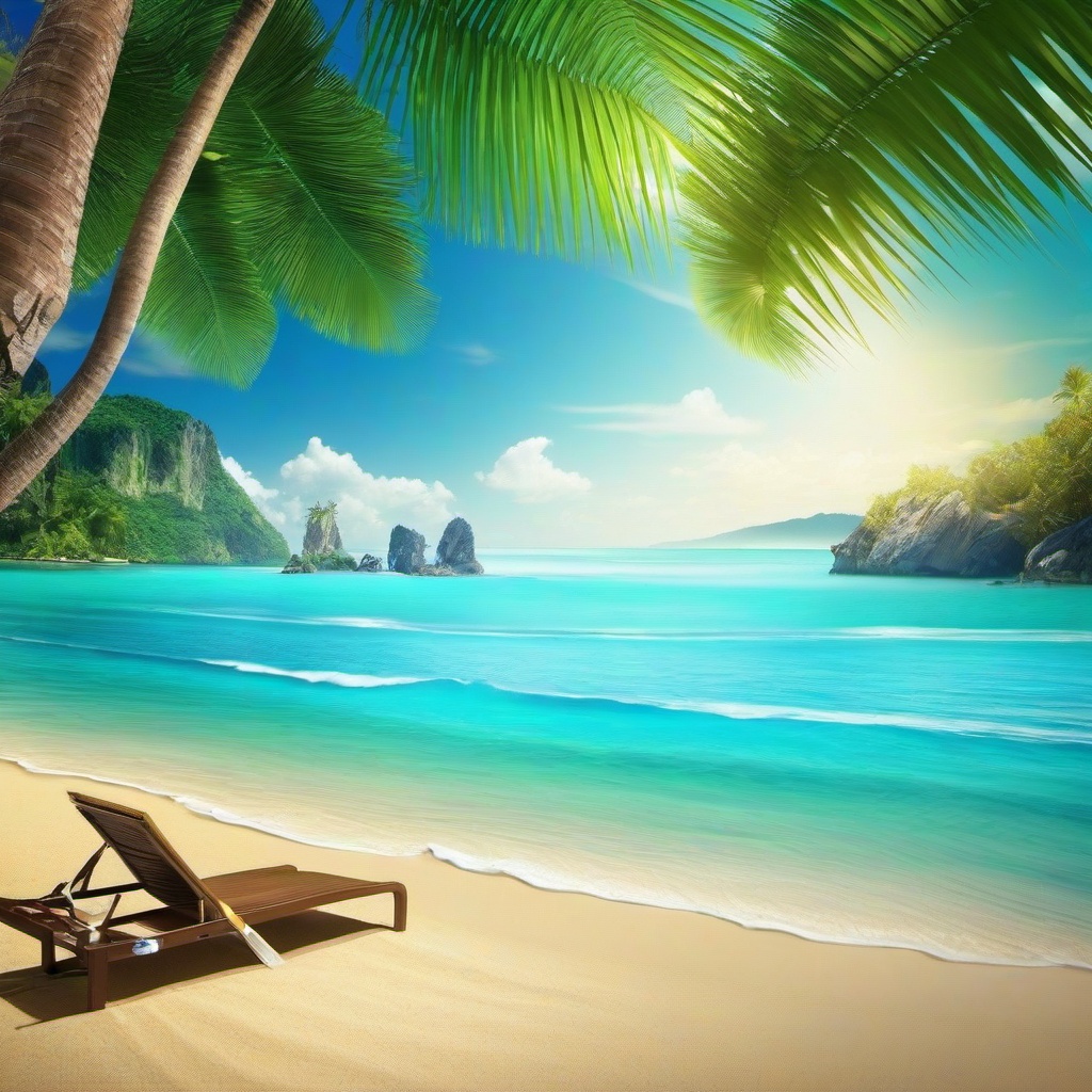 Beach Background Wallpaper - tropical beach wallpaper desktop background  