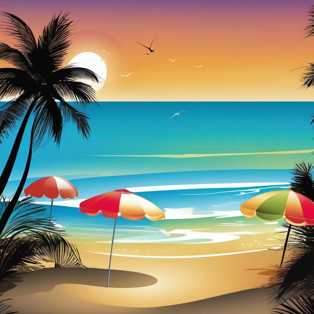 Beach Background Wallpaper - beach party background  