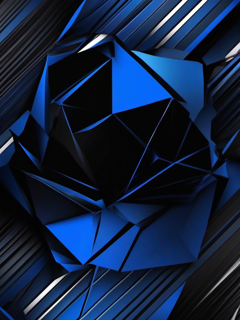 Black And Blue Abstract Wallpaper  ,mobile iphone background wallpaper