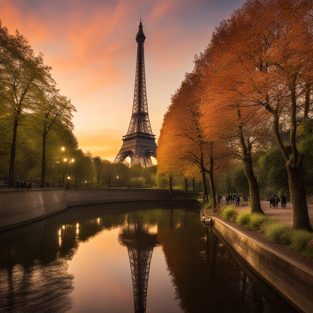 exploration of the enchanted forest beneath the eiffel tower 