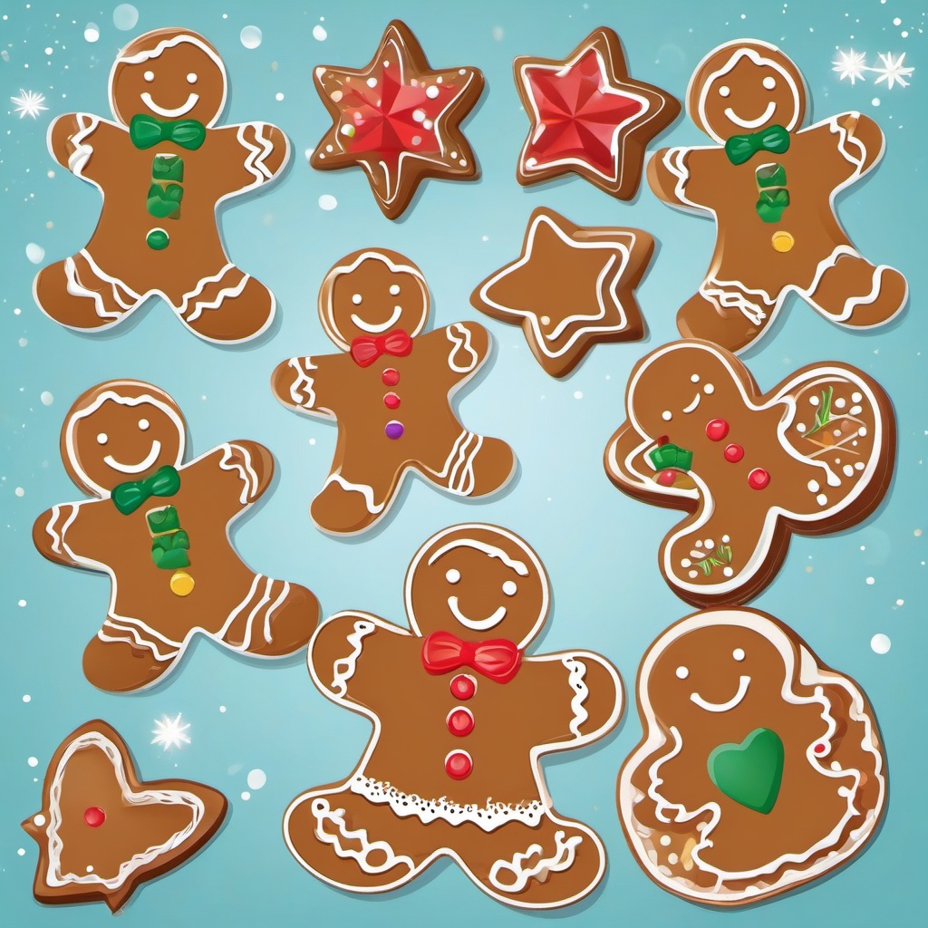 Gingerbread Man  clipart