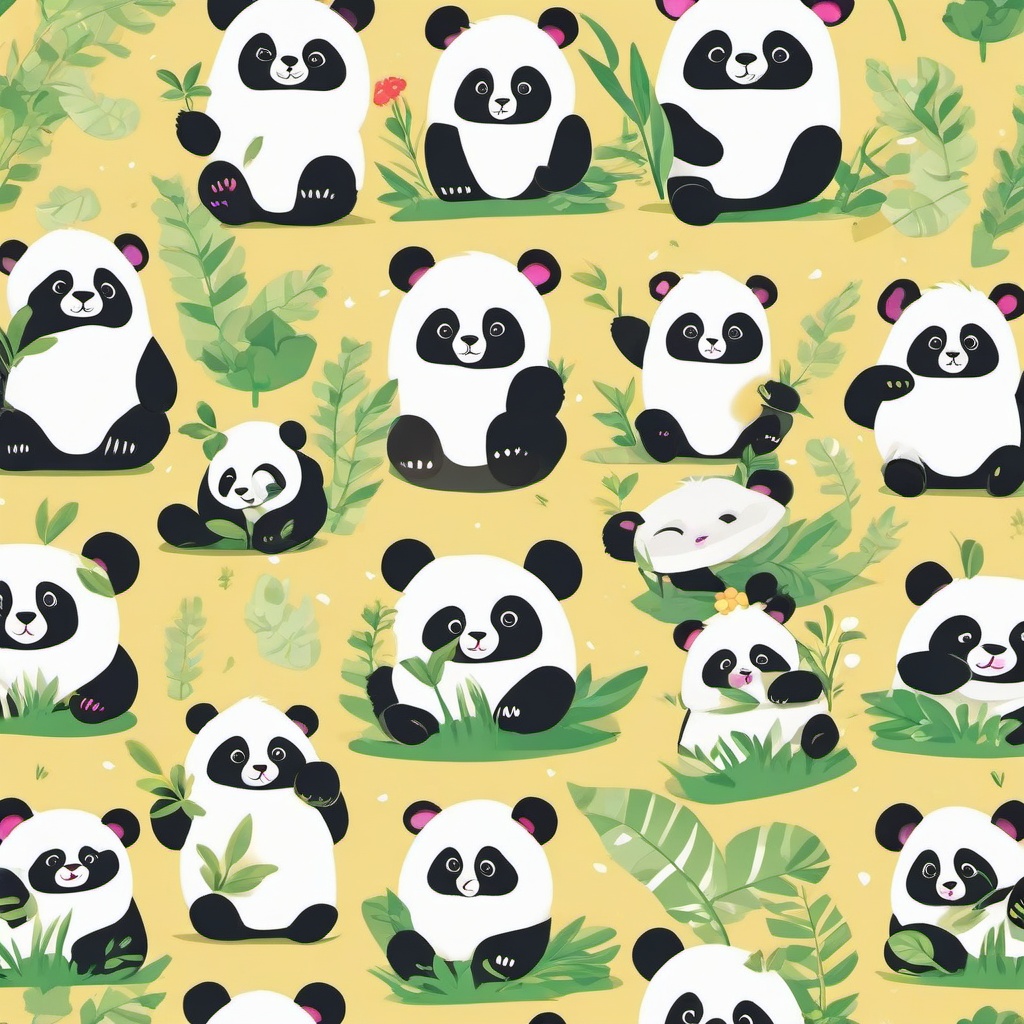 Panda Cute Wallpaper - Panda-themed cute design  ,background wallpaper