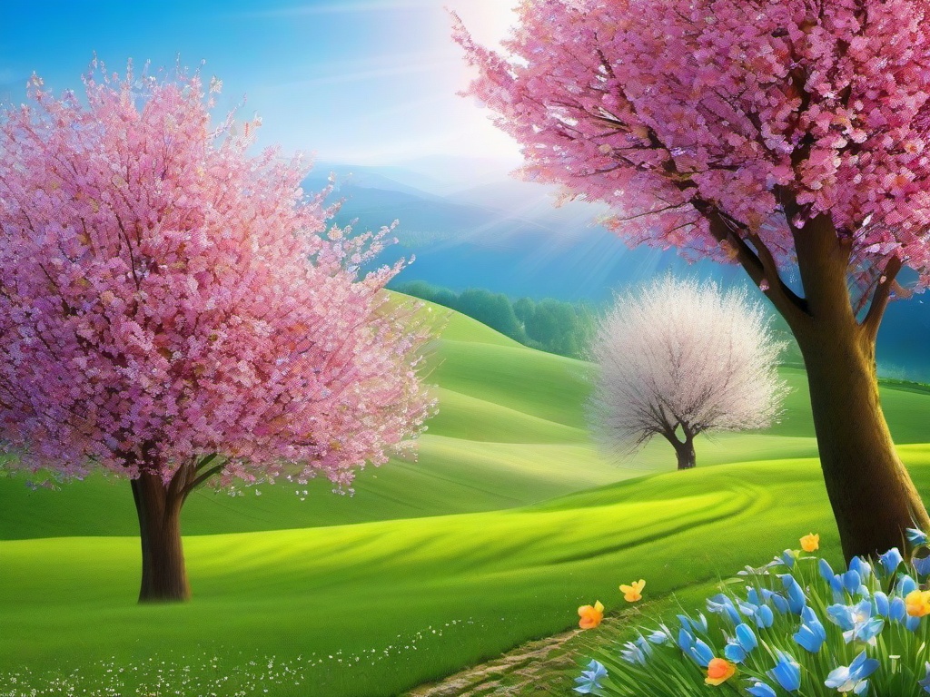 free spring background pictures  ,background wallpaper