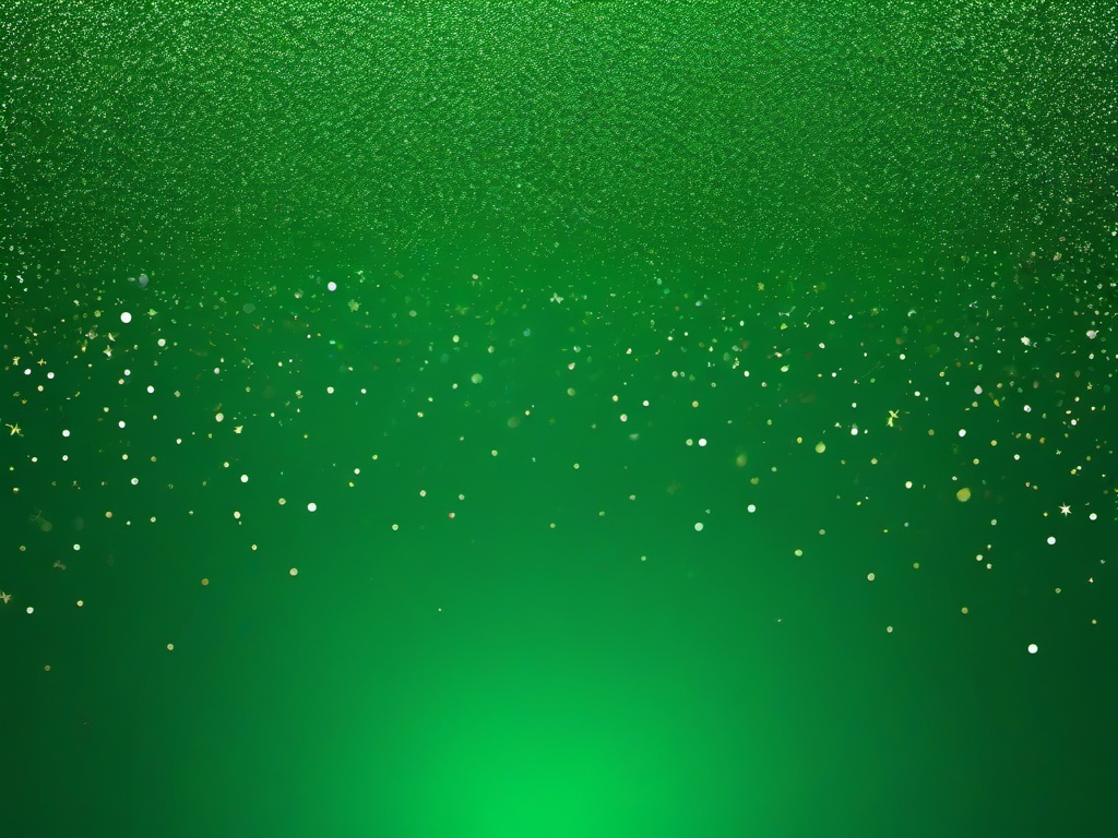 Green Background Glitter  