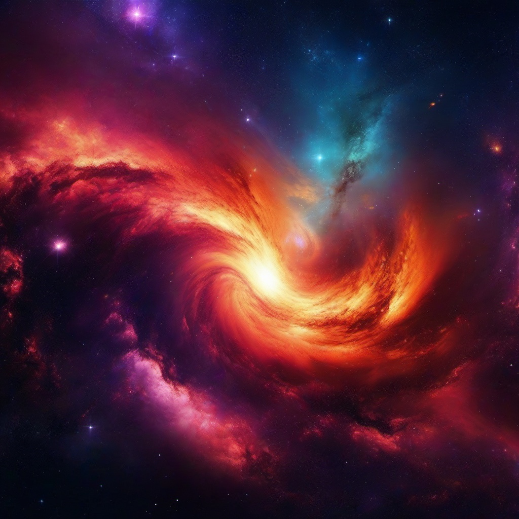 Galaxy Background Wallpaper - fire galaxy wallpaper  