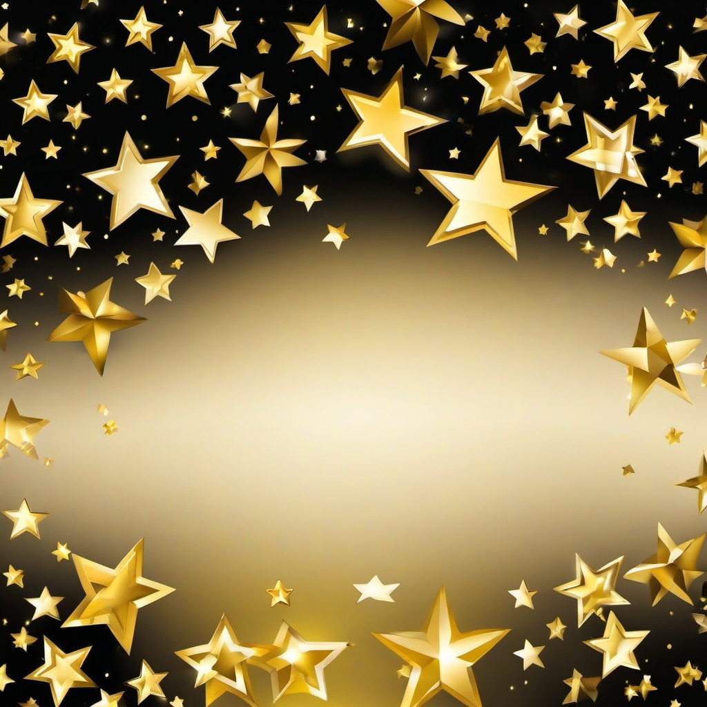 Gold Background Wallpaper - black and gold stars background  