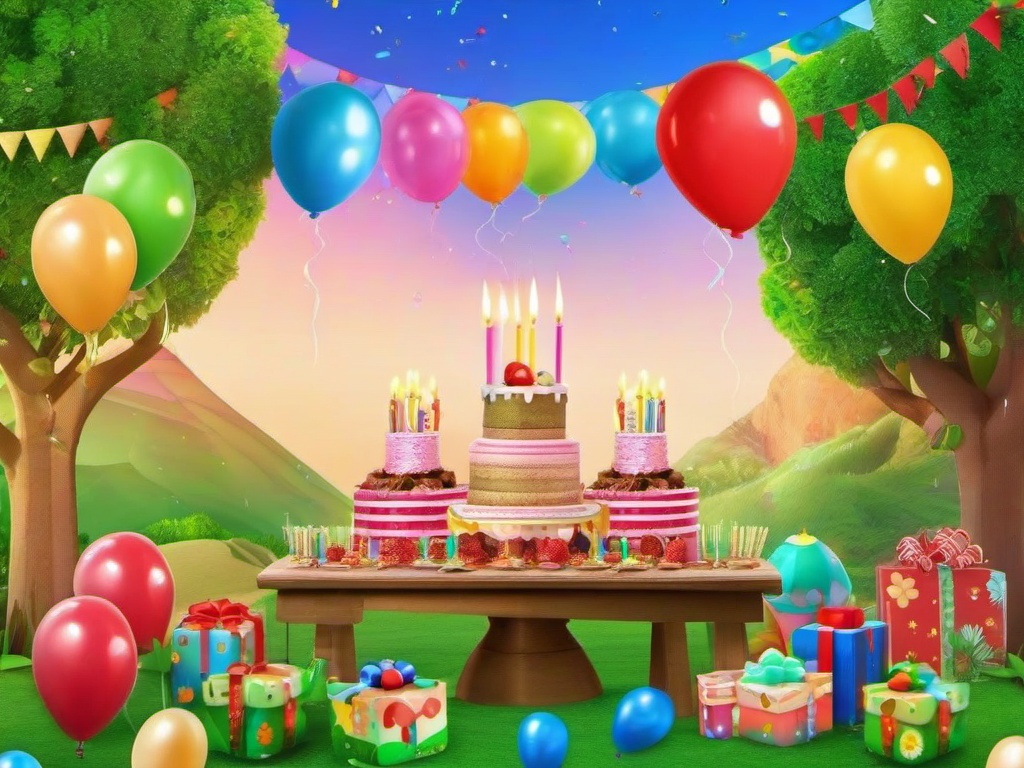 Birthday Background Wallpaper - cocomelon birthday theme backdrop  