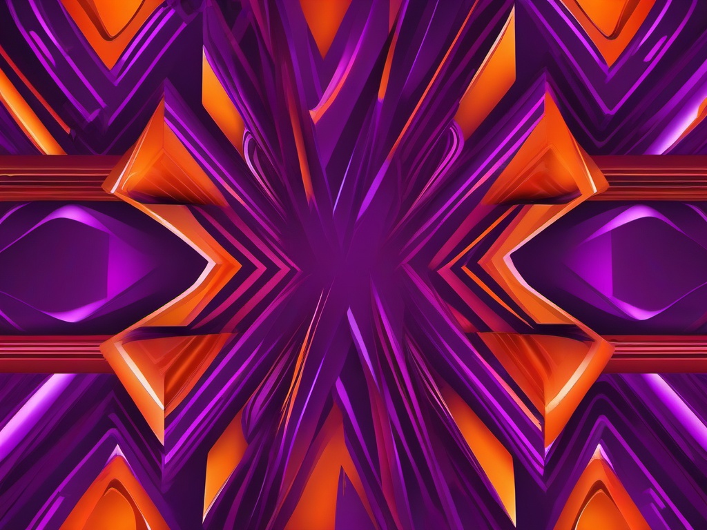 Purple And Orange Wallpaper - Bold mix of purple and orange.  background wallpaper