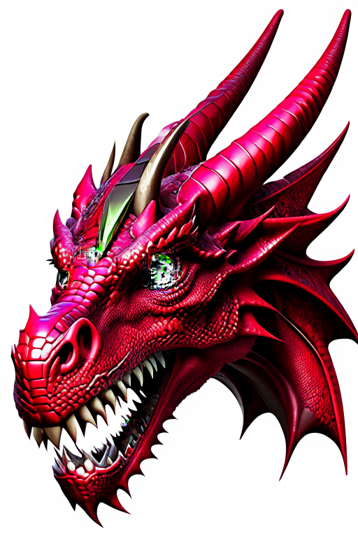 dragon clipart - vermithrax, a terrifying and ancient dragon. 