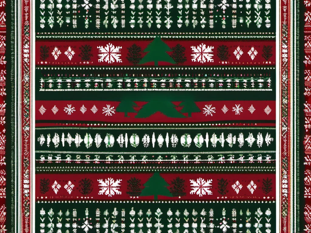 Ugly Sweater Background  