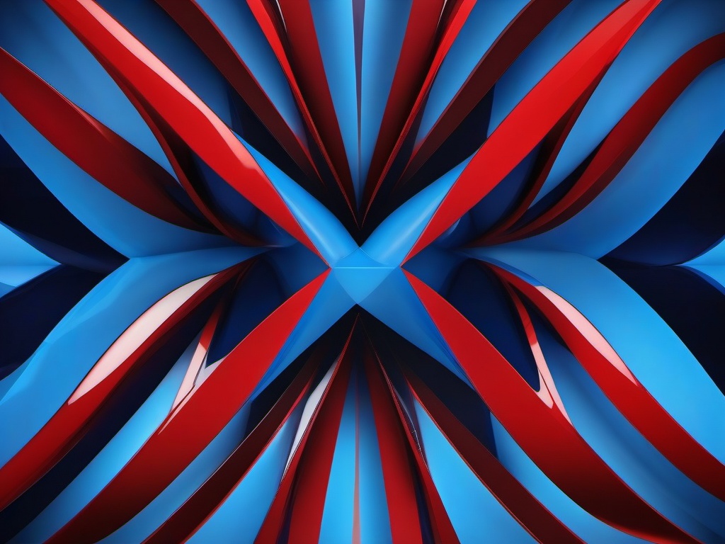 Blue Red Wallpaper - Contrasting blue and red for impact.  background wallpaper