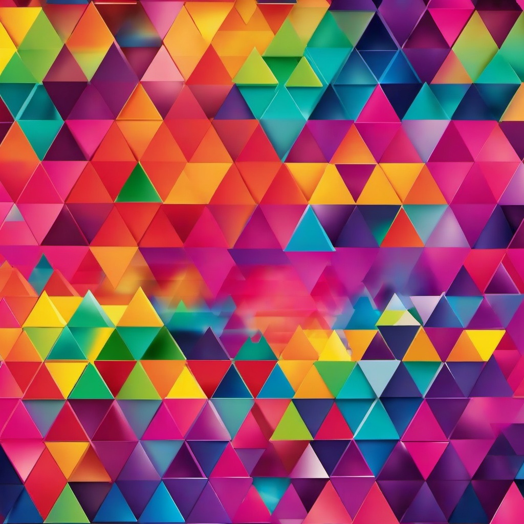 Rainbow Background Wallpaper - rainbow triangle background  