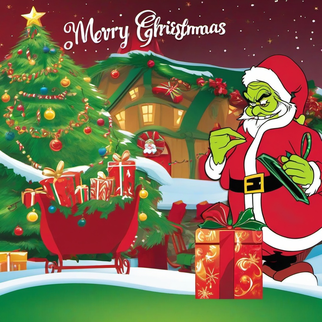 Christmas Background Wallpaper - merry grinchmas wallpaper  